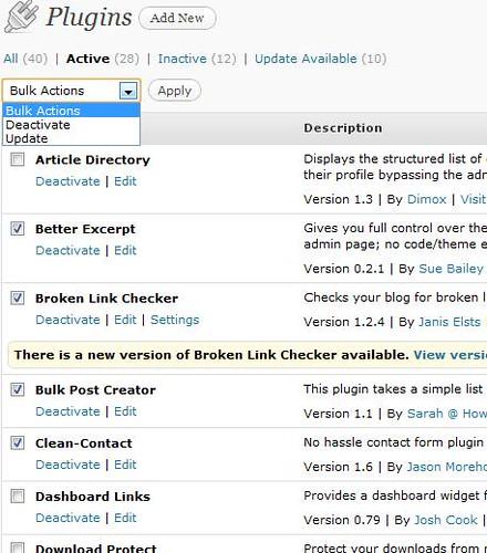 Broken Link Checker wordpress Plugin